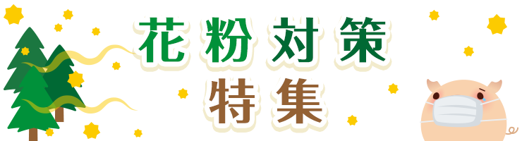 花粉症特集